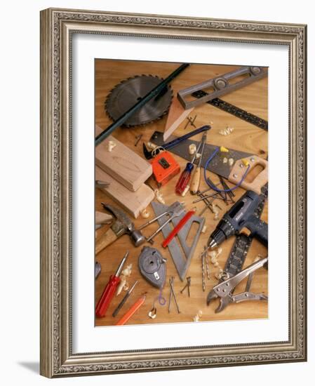 Carpentry Tools-Chris Rogers-Framed Photographic Print