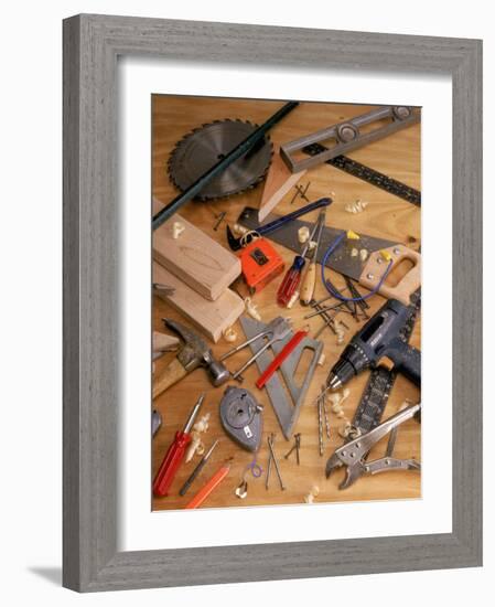 Carpentry Tools-Chris Rogers-Framed Photographic Print