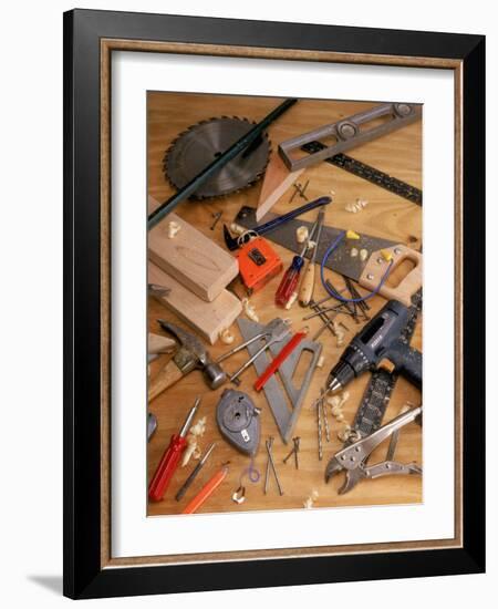 Carpentry Tools-Chris Rogers-Framed Photographic Print