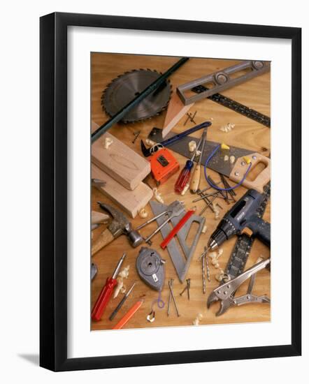 Carpentry Tools-Chris Rogers-Framed Photographic Print