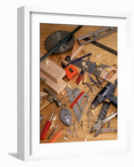 Carpentry Tools-Chris Rogers-Framed Photographic Print