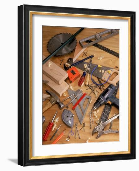 Carpentry Tools-Chris Rogers-Framed Photographic Print