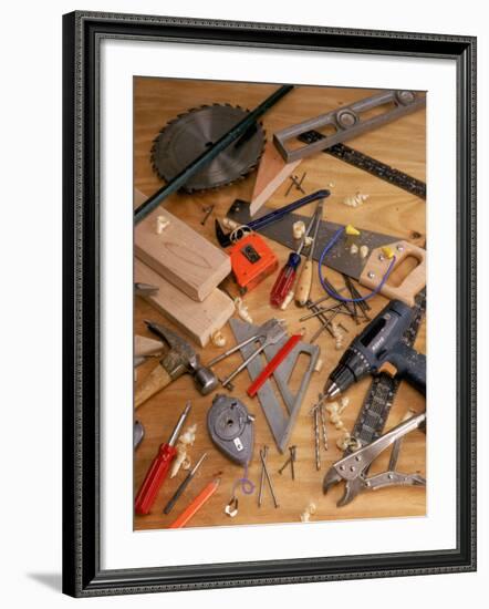 Carpentry Tools-Chris Rogers-Framed Photographic Print