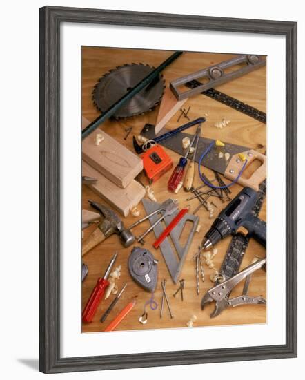 Carpentry Tools-Chris Rogers-Framed Photographic Print