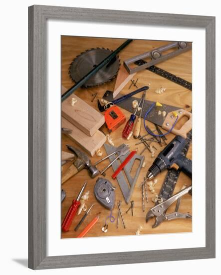 Carpentry Tools-Chris Rogers-Framed Photographic Print