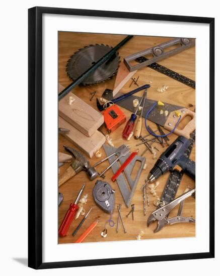 Carpentry Tools-Chris Rogers-Framed Photographic Print