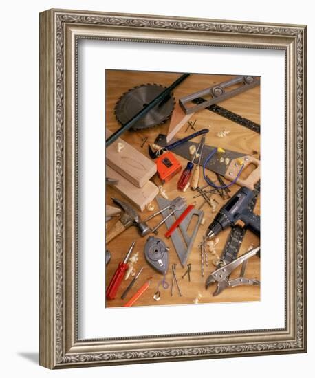 Carpentry Tools-Chris Rogers-Framed Photographic Print