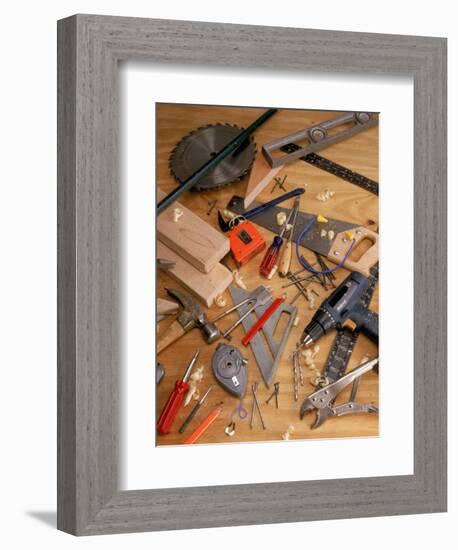 Carpentry Tools-Chris Rogers-Framed Photographic Print