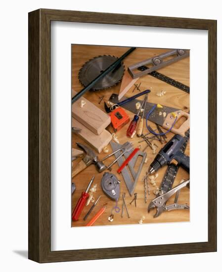 Carpentry Tools-Chris Rogers-Framed Photographic Print