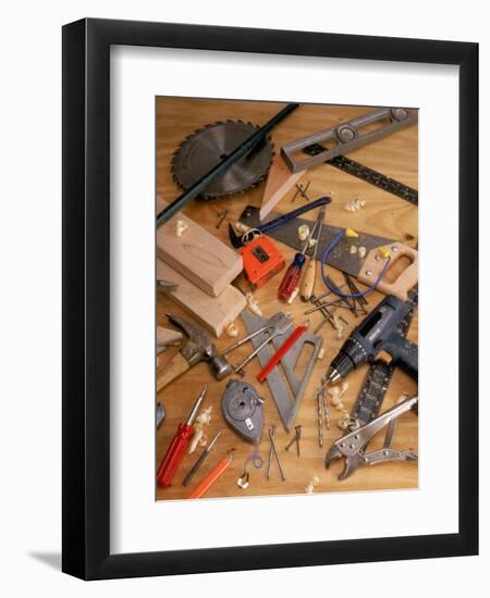 Carpentry Tools-Chris Rogers-Framed Photographic Print