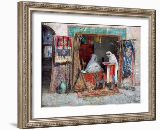 Carpet Merchant, C1870-1913-Addison Thomas Millar-Framed Giclee Print