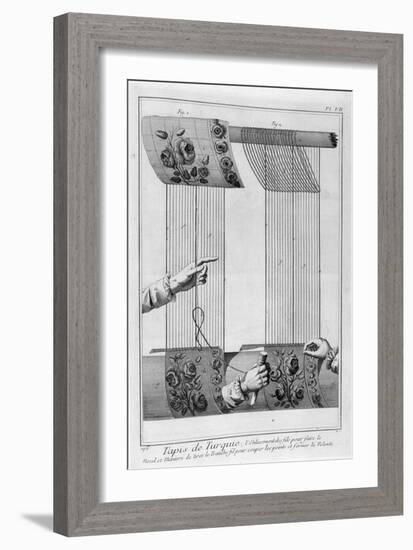 Carpet of Turkey, 1751-1777-Denis Diderot-Framed Giclee Print