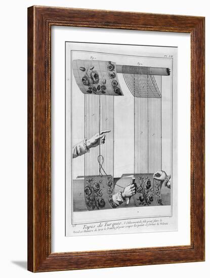 Carpet of Turkey, 1751-1777-Denis Diderot-Framed Giclee Print