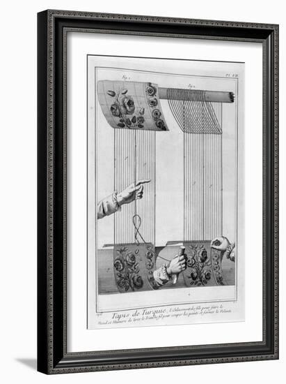 Carpet of Turkey, 1751-1777-Denis Diderot-Framed Giclee Print