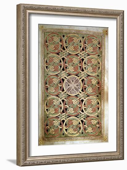 Carpet Page from Book of Durrow-null-Framed Giclee Print