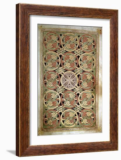 Carpet Page from Book of Durrow-null-Framed Giclee Print