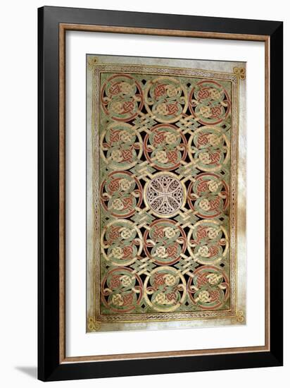 Carpet Page from Book of Durrow-null-Framed Giclee Print