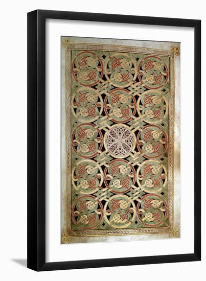 Carpet Page from Book of Durrow-null-Framed Giclee Print