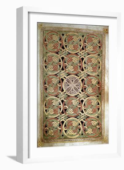 Carpet Page from Book of Durrow-null-Framed Giclee Print