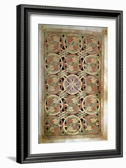 Carpet Page from Book of Durrow-null-Framed Giclee Print