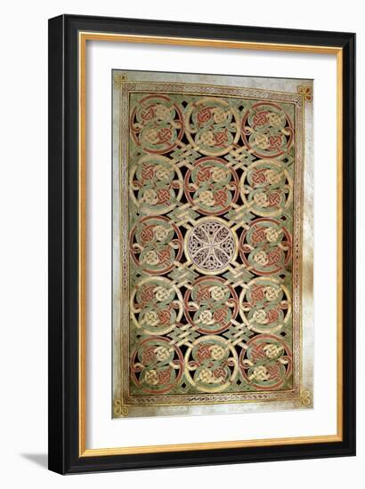 Carpet Page from Book of Durrow-null-Framed Giclee Print