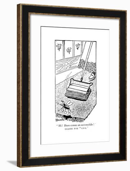 Carpet Sweeper, C1900s-null-Framed Giclee Print