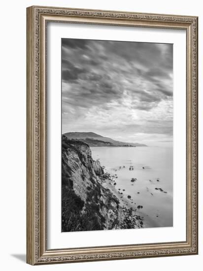 Carpinteria Bluffs III-Chris Moyer-Framed Photographic Print