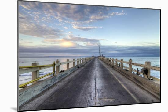 Carpinteria Pier View I-Chris Moyer-Mounted Photographic Print