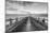 Carpinteria Pier View II-Chris Moyer-Mounted Photographic Print