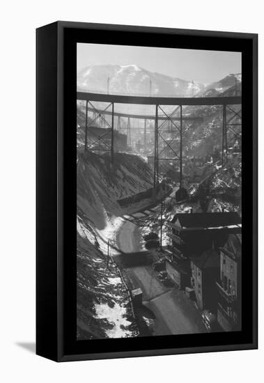 Carr Fork Canyon, as Seen from the G Bridge-Andreas Feininger-Framed Stretched Canvas