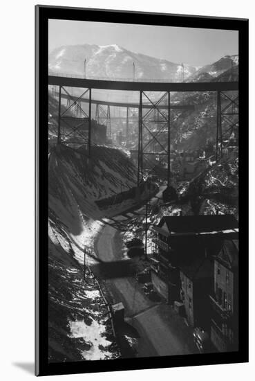 Carr Fork Canyon, as Seen from the G Bridge-Andreas Feininger-Mounted Art Print