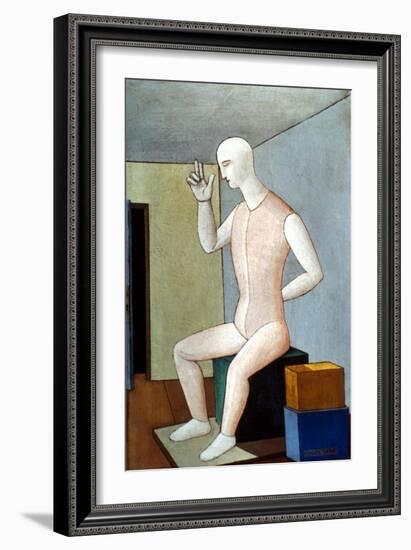 Carra: Idol, 1917-Carlo Carra-Framed Giclee Print