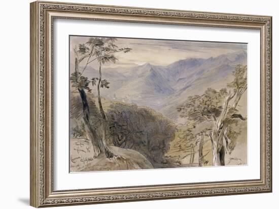 Carrara, Italy, 1861-Edward Lear-Framed Giclee Print