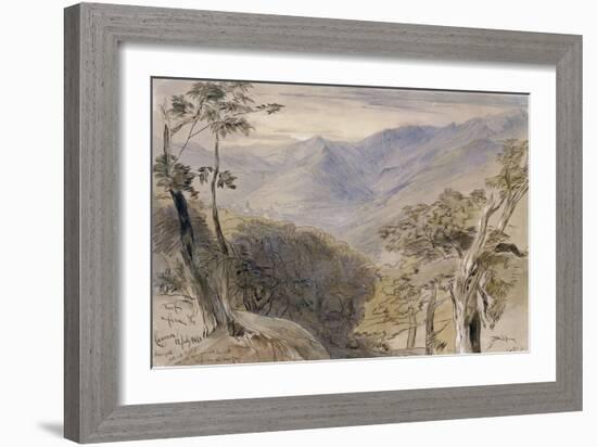 Carrara, Italy, 1861-Edward Lear-Framed Giclee Print