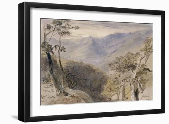 Carrara, Italy, 1861-Edward Lear-Framed Giclee Print