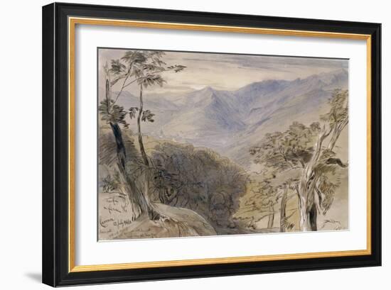 Carrara, Italy, 1861-Edward Lear-Framed Giclee Print