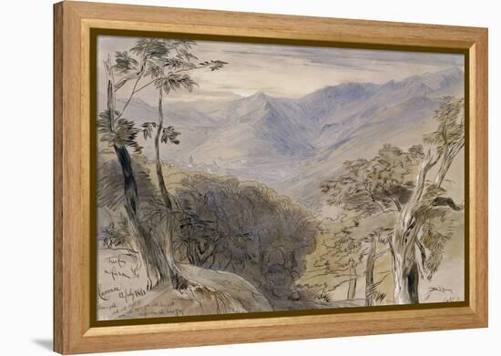 Carrara, Italy, 1861-Edward Lear-Framed Premier Image Canvas