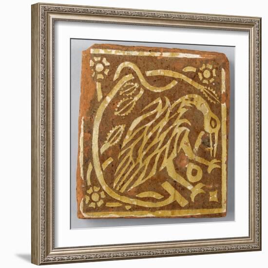 Carreau de pavage : oiseaux-null-Framed Giclee Print