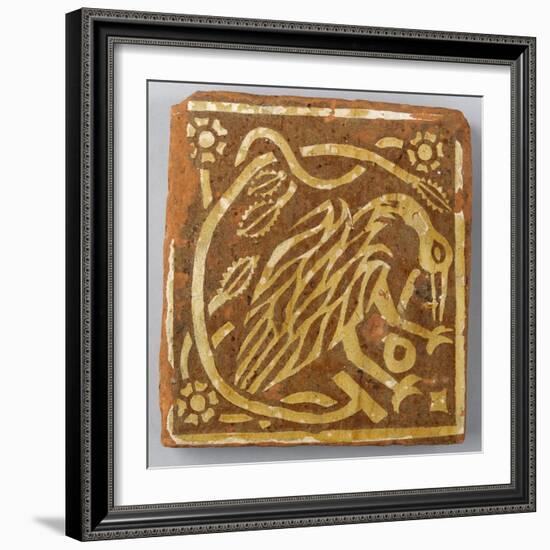 Carreau de pavage : oiseaux-null-Framed Giclee Print