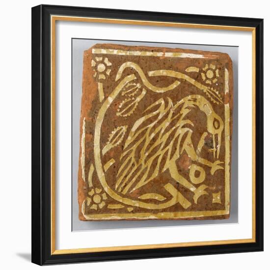 Carreau de pavage : oiseaux-null-Framed Giclee Print