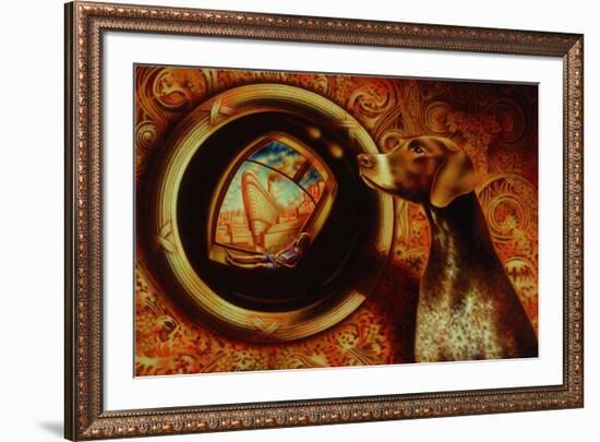 Carreau Orbiculaire-Alain Cardinal-Framed Art Print