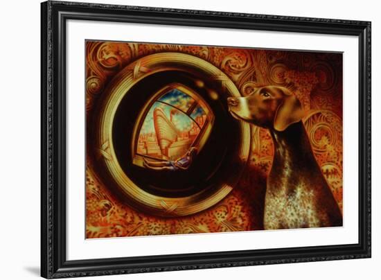 Carreau Orbiculaire-Alain Cardinal-Framed Art Print