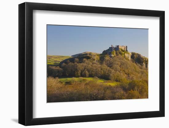 Carreg Cennen Castle, Brecon Beacons National Park, Wales, United Kingdom, Europe-Billy Stock-Framed Photographic Print