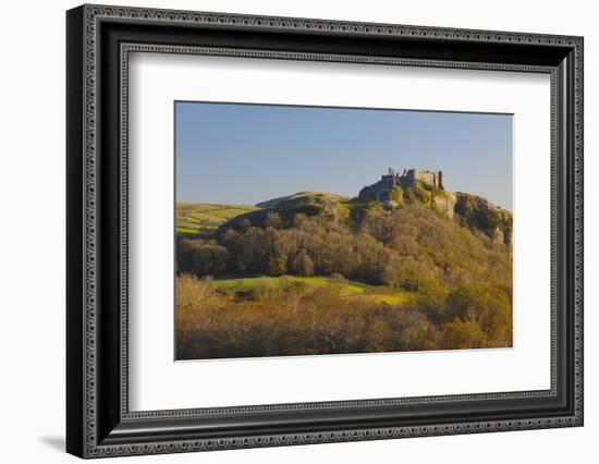 Carreg Cennen Castle, Brecon Beacons National Park, Wales, United Kingdom, Europe-Billy Stock-Framed Photographic Print