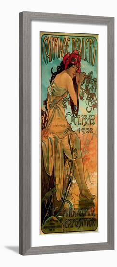 Carriage Dealers, 1902-Alphonse Mucha-Framed Giclee Print