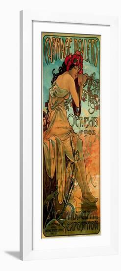 Carriage Dealers, 1902-Alphonse Mucha-Framed Giclee Print