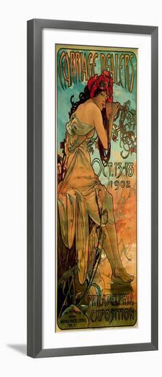 Carriage Dealers, 1902-Alphonse Mucha-Framed Giclee Print