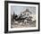 Carriage Ride around Vienna, Austria, 18th Century-null-Framed Giclee Print