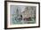 Carriage Ride, Central Park-Anthony Butera-Framed Giclee Print