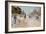 Carriages on the Champs Elysees-Georges Stein-Framed Giclee Print